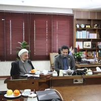 نشست سرپرست دانشگاه فردوسی مشهد با رئیس دانشگاه علوم اسلامی رضوی