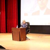 سخنرانی دکتر عباسی نماینده مجلس و دانشمند هسته ای در دانشگاه فردوسی مشهد