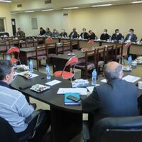 نشست دوم هیات رئیسه دانشگاه با اعضاء هیات علمی دانشکده مهندسی