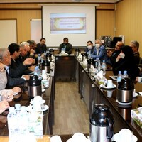 نشست صمیمانه معاونین دانشگاه با اعضاء هیات علمی دانشکده حقوق و علوم سیاسی