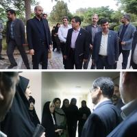بازدید سرپرست دانشگاه فردوسی مشهد از خوابگاه‌های پردیس ۴ و ۵ به مناسبت روز دختر