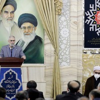 حضور دکتر احد ضابط سرپرست دانشگاه فردوسی مشهد در دیدار تولیت آستان قدس رضوی با دانشگاهیان
