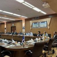 نشست مشترک دانشگاه فردوسی مشهد با شرکت صنایع معدنی فولاد سنگان برگزار شد