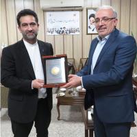 نشست مسئولان بانک رفاه با سرپرست دانشگاه فردوسی مشهد